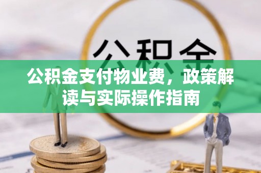 牟平公积金支付物业费，政策解读与实际操作指南
