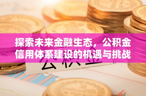 牟平探索未来金融生态，公积金信用体系建设的机遇与挑战