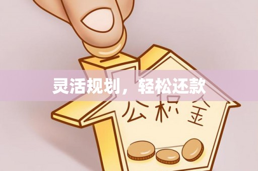牟平灵活规划，轻松还款