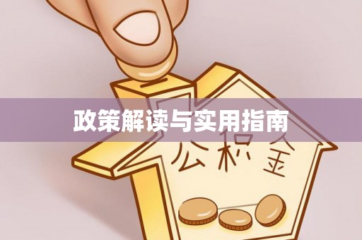 牟平政策解读与实用指南