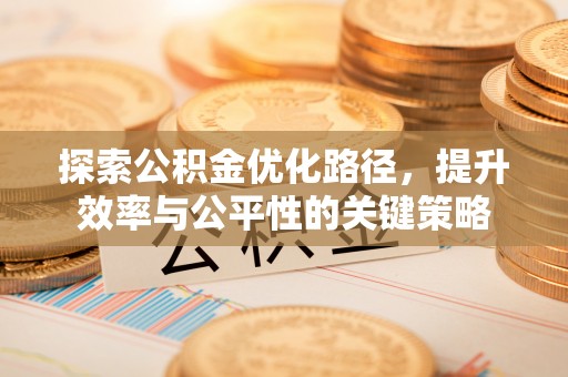 牟平探索公积金优化路径，提升效率与公平性的关键策略