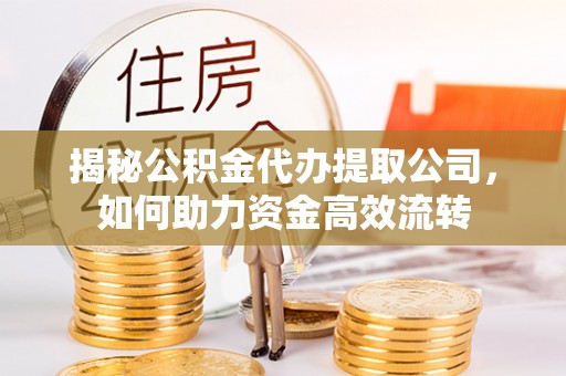 牟平揭秘公积金代办提取公司，如何助力资金高效流转