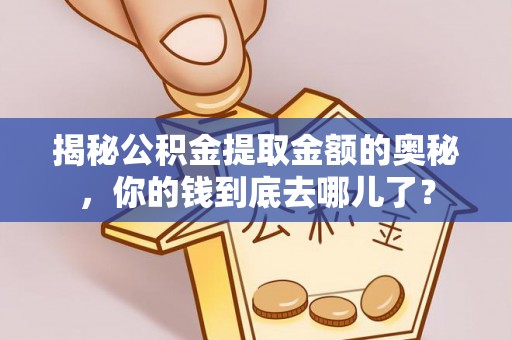 牟平揭秘公积金提取金额的奥秘，你的钱到底去哪儿了？