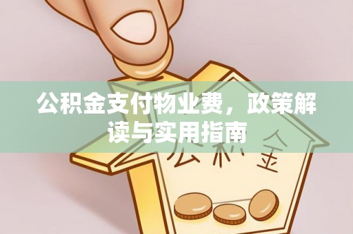 牟平公积金支付物业费，政策解读与实用指南