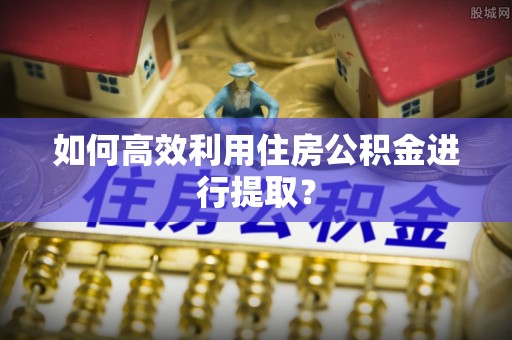 牟平如何高效利用住房公积金进行提取？